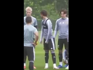 wolverhampton player bulge grab